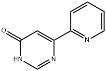 6-pyridin-2-ylpyrimidin-4-ol 结构式