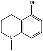 1-Methyl-1,2,3,4-tetrahydroquinolin-5-ol 结构式
