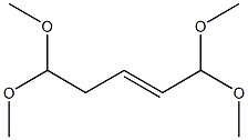 2-Pentene, 1,1,5,5-tetramethoxy- 结构式