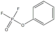 Phosphorodifluoridic acid, phenyl ester 结构式