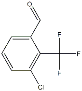 3-Chloro-2-(trifluoromethyl)benzaldehyde 结构式