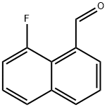 8-氟-1-萘甲醛 结构式