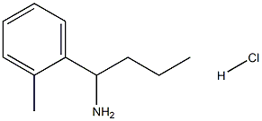 1-(o-tolyl)butan-1-amine hydrochloride 结构式