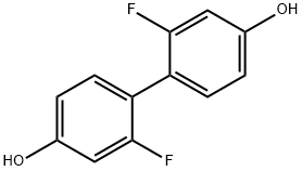 2,2'-二氟-[1,1'-联苯]-4,4'二酚 结构式