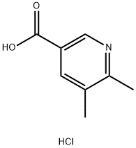 5,6-二甲基烟酸 盐酸盐 结构式