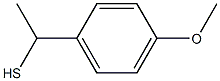1-(4-methoxyphenyl)ethane-1-thiol 结构式