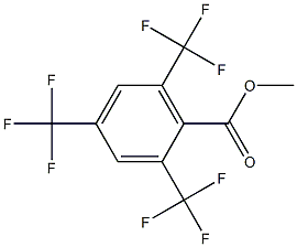 Methyl 2,4,6-Tris(trifluoromethyl)benzoate 结构式