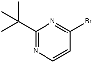 4-bromo-2-(tert-butyl)pyrimidine 结构式