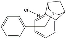3-苄基-2,3,4,5-四氢-1H-1,5-亚甲基[D]吖庚因盐酸盐 结构式