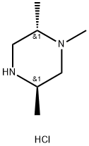 (2S,5R)-1,2,5-triMethylpiperazine Hydrochloride 结构式