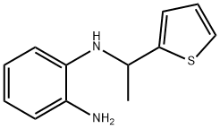 N1-[1-(thiophen-2-yl)ethyl]benzene-1,2-diamine 结构式