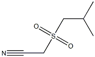 2-(2-methylpropylsulfonyl)acetonitrile 结构式