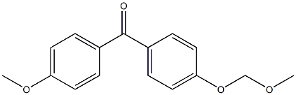 Methanone, [4-(methoxymethoxy)phenyl](4-methoxyphenyl)- 结构式