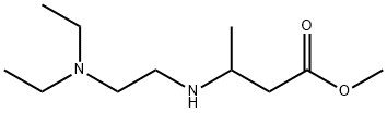 methyl 3-{[2-(diethylamino)ethyl]amino}butanoate 结构式