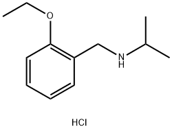 [(2-ethoxyphenyl)methyl](propan-2-yl)amine hydrochloride 结构式