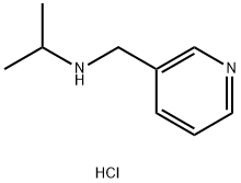 (propan-2-yl)[(pyridin-3-yl)methyl]amine hydrochloride 结构式