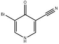 5-溴-4-羟基吡啶-3-腈 结构式