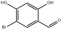 5-溴-2,4-二羟基苯甲醛 结构式