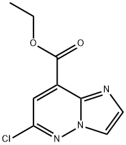 Imidazo[1,2-b]pyridazine-8-carboxylic acid, 6-chloro-, ethyl ester 结构式