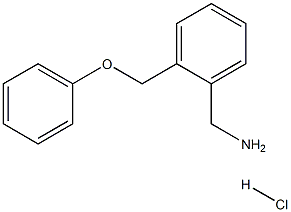 2-(苯氧基甲基)苯基]甲胺 结构式