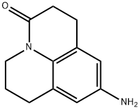 9-amino-2,3,6,7-tetrahydro-1H,5H-pyrido[3,2,1-ij]quinolin-5-one 结构式