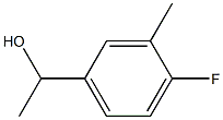 1-(4-氟-3-甲基苯基)乙醇 结构式