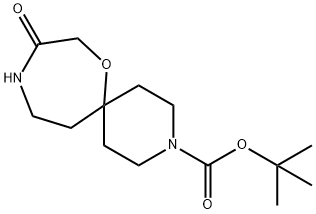 tert-butyl 9-oxo-7-oxa-3,10-diazaspiro[5.6]dodecane-3-carboxylate 结构式