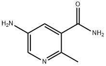 5-Amino-2-methylnicotinamide 结构式