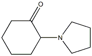 2-(pyrrolidin-1-yl)cyclohexanone 结构式