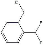 1-(chloromethyl)-2-(difluoromethyl)benzene 结构式