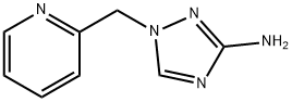 1-[(吡啶-2-基)甲基]-1H-1,2,4-三唑-3-胺 结构式