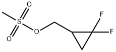 2,2-二氟环丙基甲基磺酸甲酯 结构式