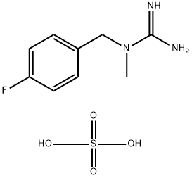 N-(4-fluorobenzyl)-N-methylguanidine sulfate