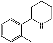 2-(邻甲苯基)哌啶 结构式