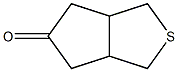 TETRAHYDRO-1H-CYCLOPENTA[C]THIOPHEN-5(3H)-ONE 结构式