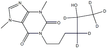 己酮可可碱杂质16 结构式