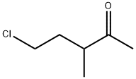 5-氯-3-甲基戊烷-2-酮 结构式
