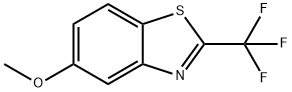 5-Methoxy-2-(trifluoromethyl)benzo[d]thiazole 结构式