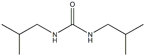 Urea,N,N'-bis(2-methylpropyl)- 结构式