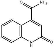 2-羟基喹啉-4-甲酰胺 结构式