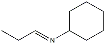 Cyclohexanamine, N-propylidene- 结构式