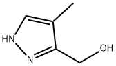 (4-甲基-1H-吡唑-3-基)甲醇 结构式