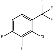 2-CHLORO-3,4-DIFLUOROBENZOTRIFLUORIDE 结构式