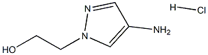 2-(4-Amino-1H-pyrazol-1-yl)ethanol Hydrochloride 结构式