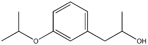 1-(3-propan-2-yloxyphenyl)propan-2-ol 结构式
