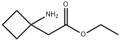 2-(1-氨基环丁基)乙酸乙酯 结构式
