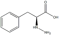 Benzenepropanoic acid, a-hydrazino-, (S)- 结构式