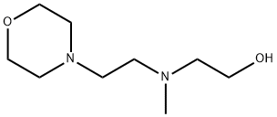 2-(N-methyl-N-(2-morpholinoethyl)amino)ethanol 结构式