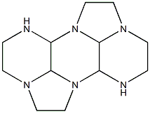 3H,8H-2a,5,5b,7a,10,10b-Hexaazacyclopent[hi]aceanthrylene,dodecahydro- (9CI) 结构式