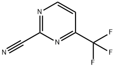 4-(三氟甲基)嘧啶-2-甲腈 结构式